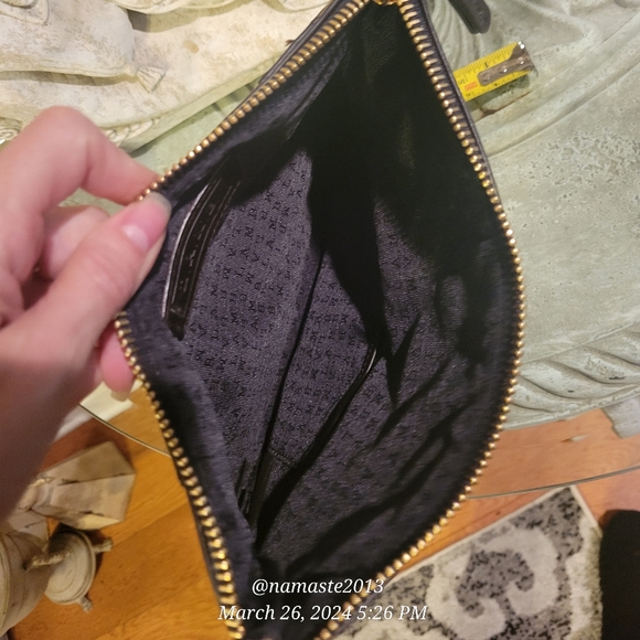 L.A.M.B. Gwen Stefani Multi Patern Fold Over Clutch Designer Luxury Celeb  #747 - Picture 12 of 14